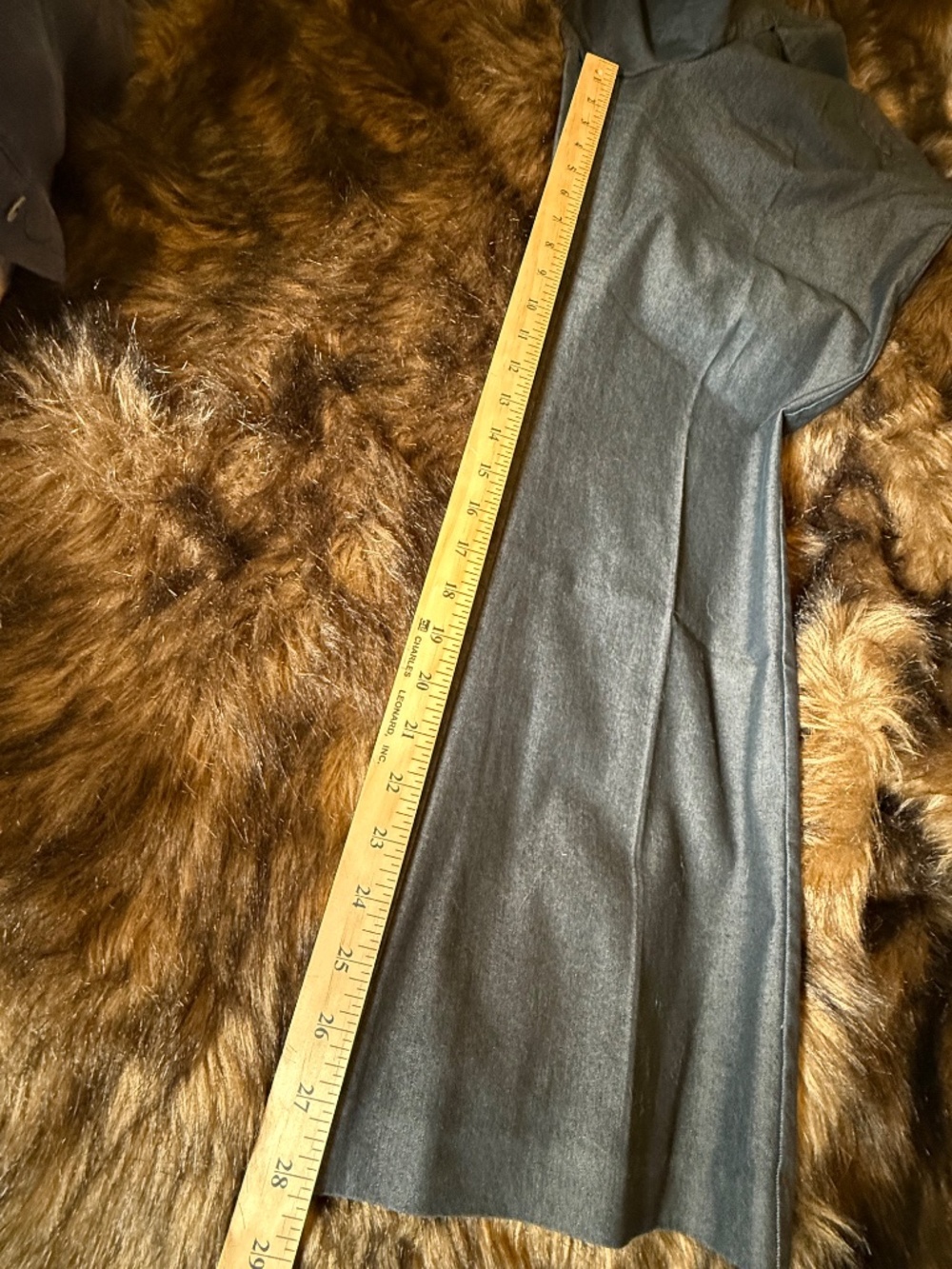 NY & Company Dark Chambray Pants (14P) - Picture 6 of 7